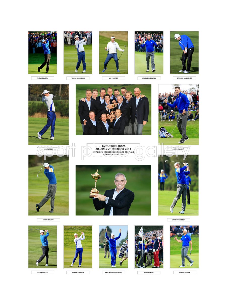 2014 Europe Ryder Cup Winners Team Special