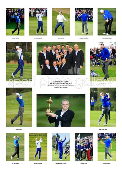2014 Europe Ryder Cup Winners Team Special