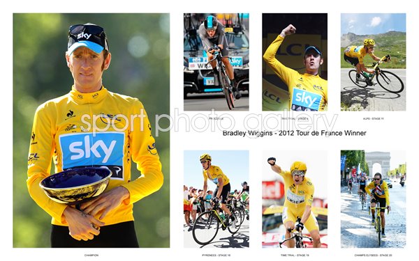 2012 Bradley Wiggins Tour de France Winner