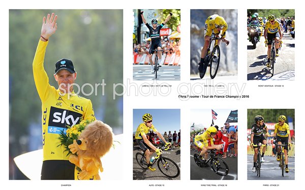  Chris Froome 2016 Tour de France Champion Special