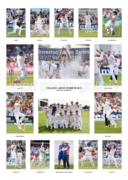   2015 England Ashes Team Special