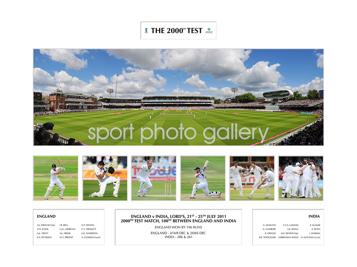 2000th Test - England v India Lord's 2011