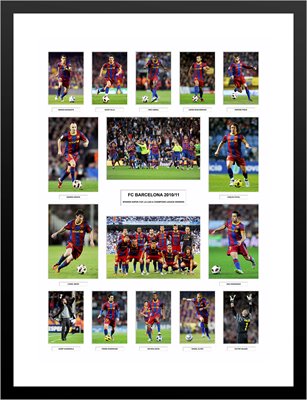 Barcelona 2010/11 La Liga Winners Team Special