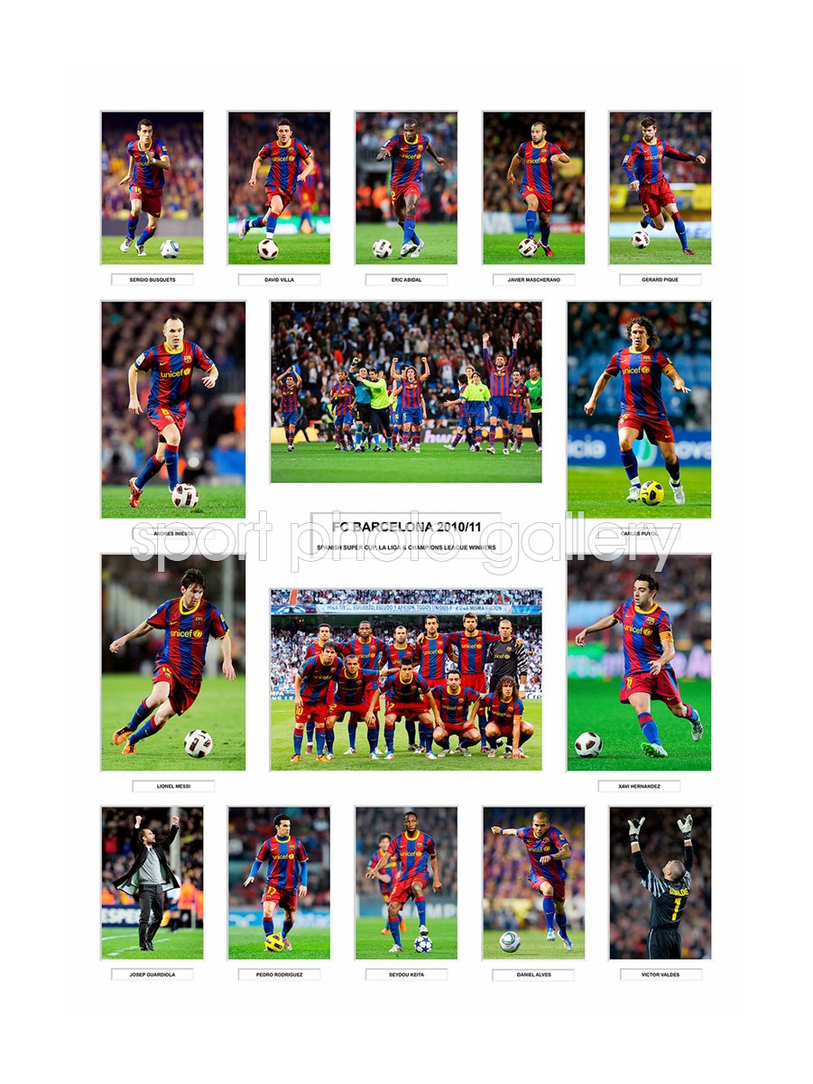 Barcelona 2010/11 La Liga Winners Team Special Barcelona 2010/11 La Liga Winners Team Special