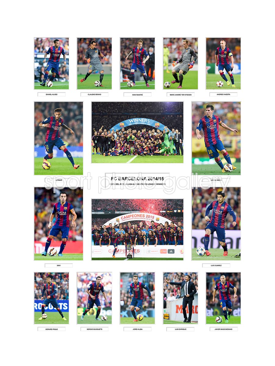    2015 Barcelona Treble Team Special