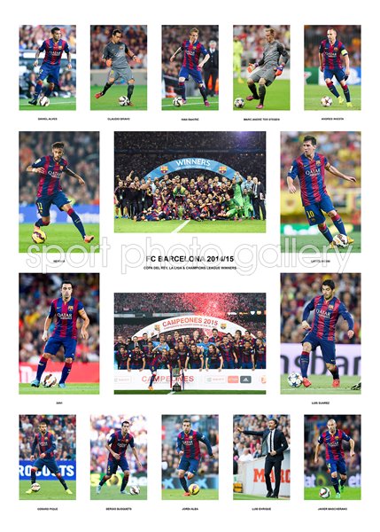    2015 Barcelona Treble Team Special