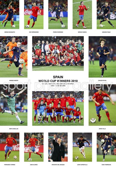 2010 World Cup Winners - Spain