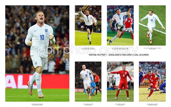 50 Goals Wayne Rooney England Record Special