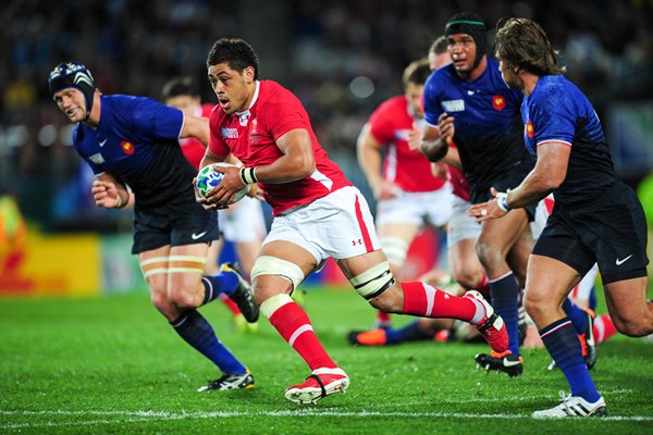 Toby Faletau Wales v France Semi Final 