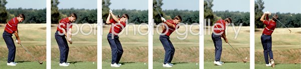 Nick Faldo 6 Stage Swing Sequence 1989