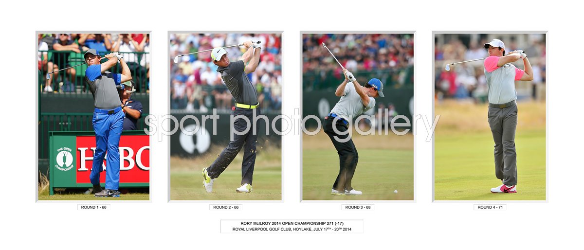 2014 RORY MCILROY OPEN CHAMPION ROYAL LIVERPOOL HOYLAKE