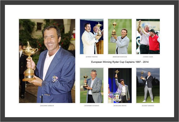 1997-2014 "Seve to Scotland" European Ryder Cup Captains