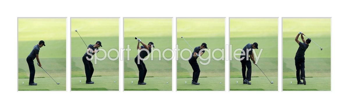 Charl Schwartzel 6 Stage Swing Sequence