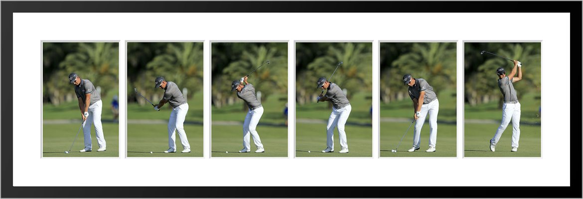 Henrik Stenson 6 Stage Swing Sequence 2015