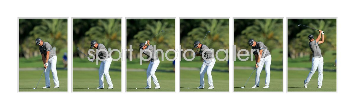 Henrik Stenson 6 Stage Swing Sequence 2015