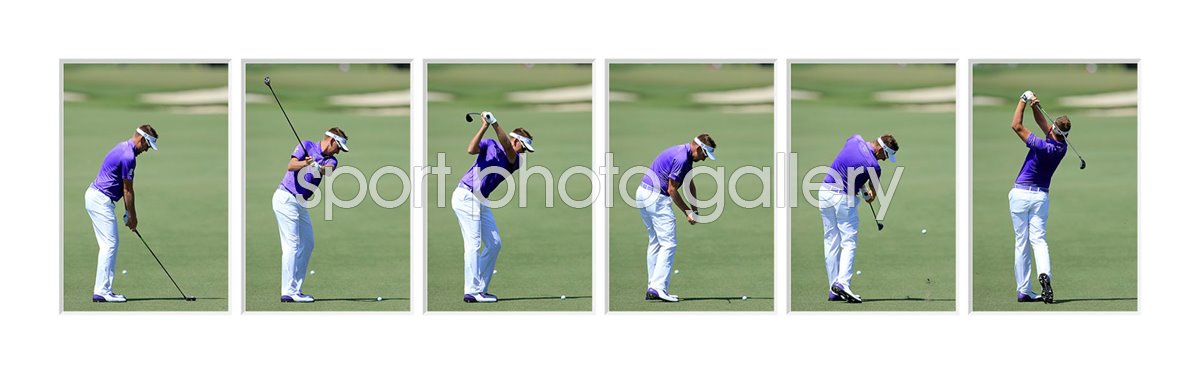 Ian Poulter 6 Stage Swing Sequence 2015