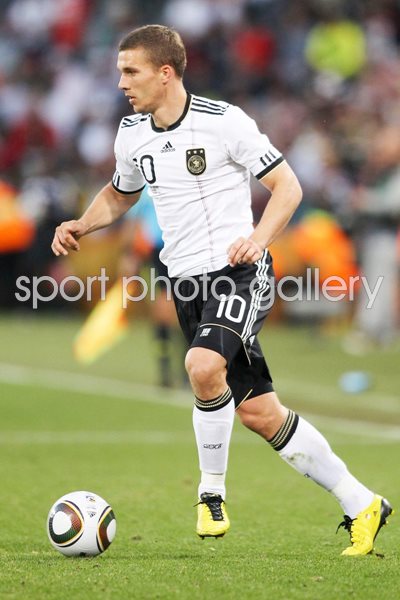 Lukas Podolski - Germany v England 2010