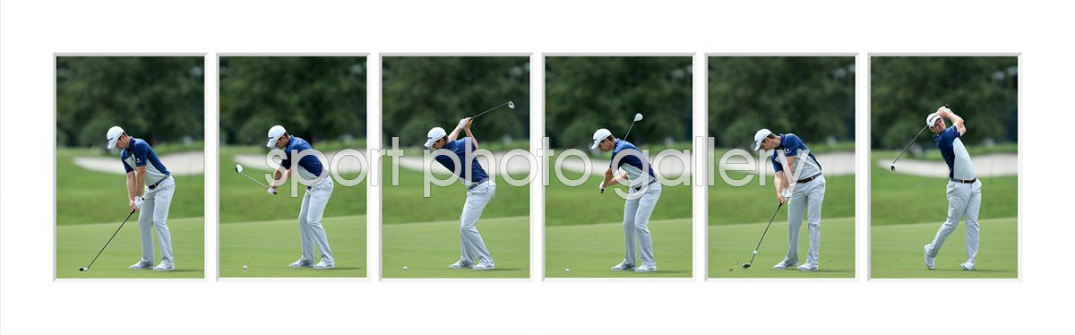 2015 Justin Rose Six Stage Swing Sequence