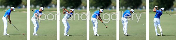 Rickie Fowler 6 Stage Swing Sequence 2015 