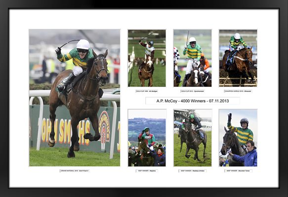 A.P McCoy 4000 Winners Career Special