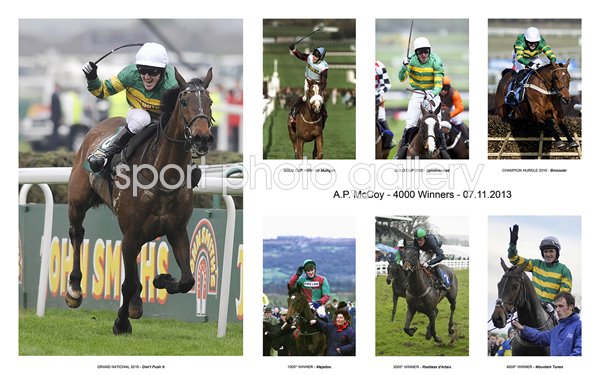 A.P McCoy 4000 Winners Career Special