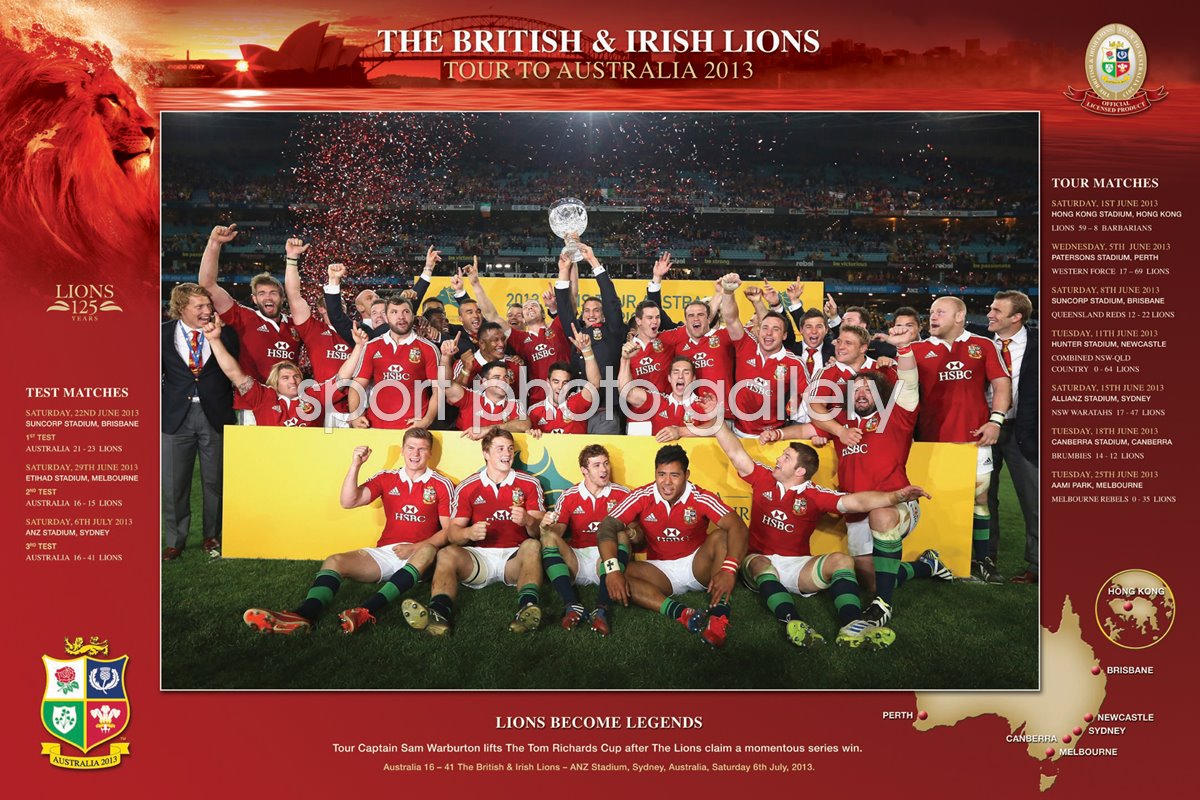 Lions become Legends 