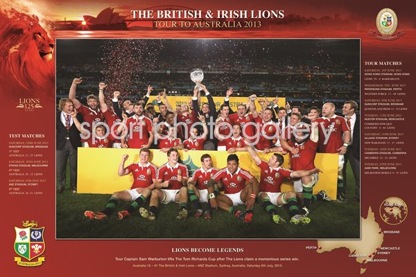 Lions become Legends 