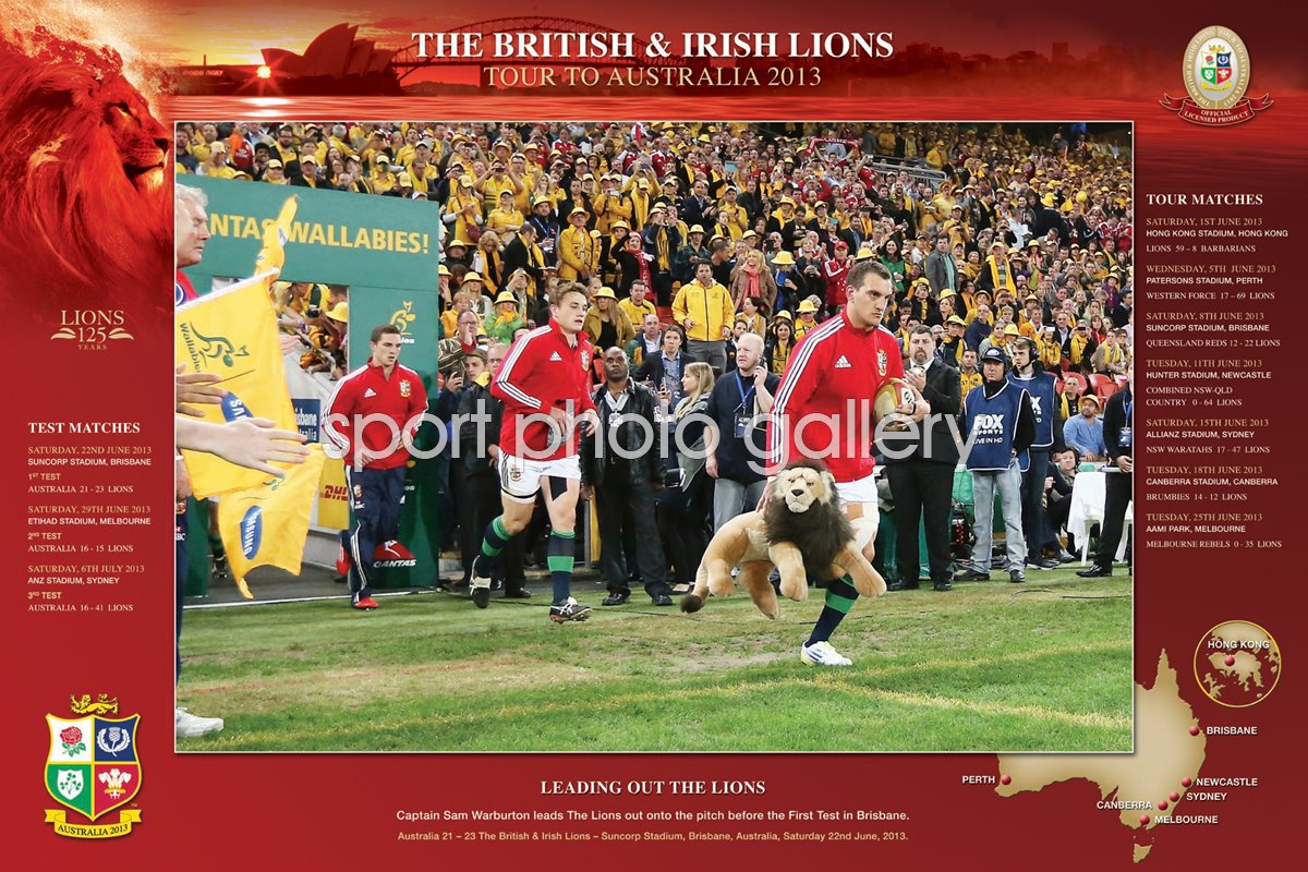 Leading out The Lions 