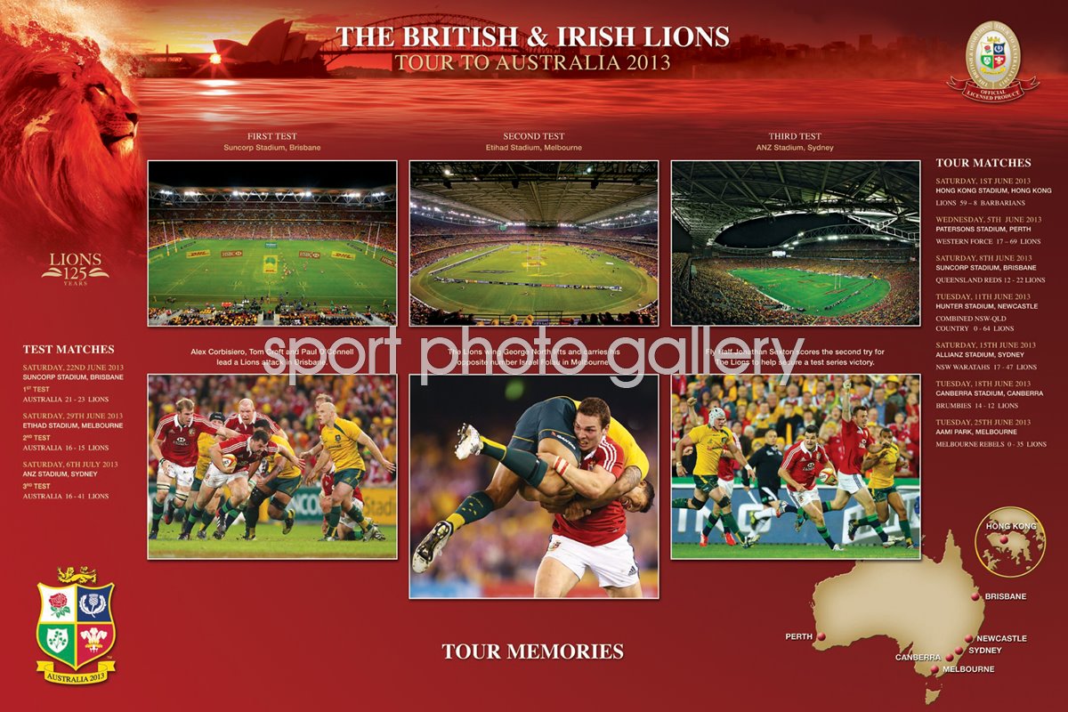 2013 Lions Tour Memories 2013 Lions Tour Memories