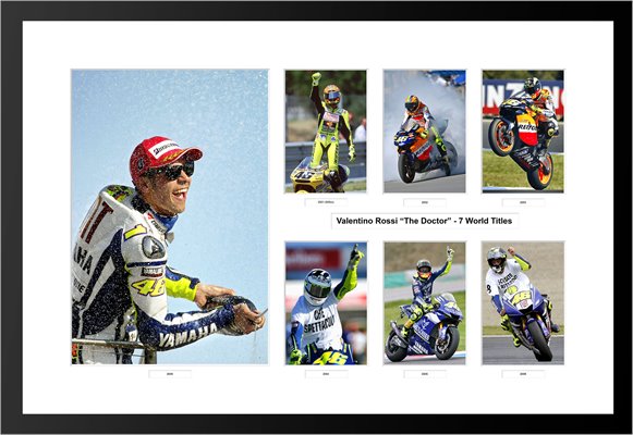 7 WORLD TITLES VALENTINO ROSSI CAREER SPECIAL