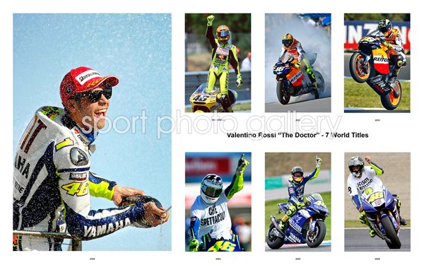 7 WORLD TITLES VALENTINO ROSSI CAREER SPECIAL