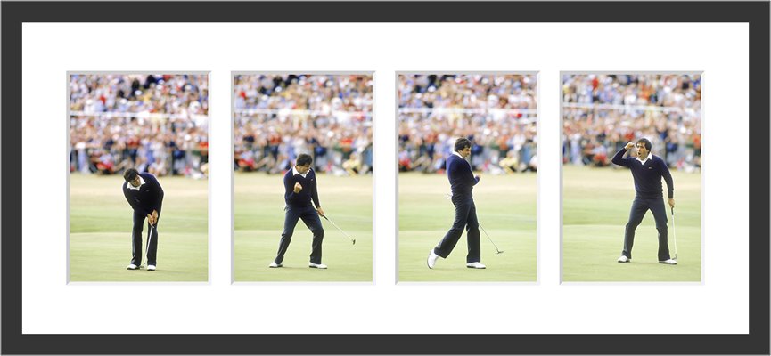 1984 Seve Ballesteros Winning Putt Quadruple