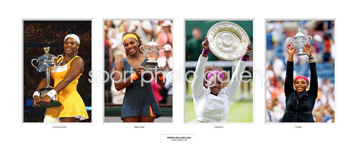 SERENA WILLIAMS CAREER GRAND SLAM SPECIAL