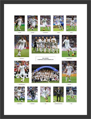  Real Madrid Champions League 2016  Team Special