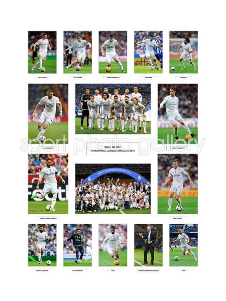 Champions League 2016 Photo | Football Posters | Cristiano Ronaldo
