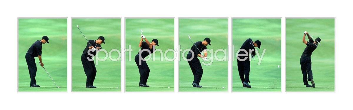 2000 Tiger Woods Swing Sequence