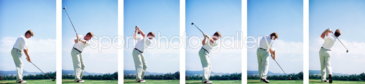 Ernie Els 6 Stage Swing Sequence