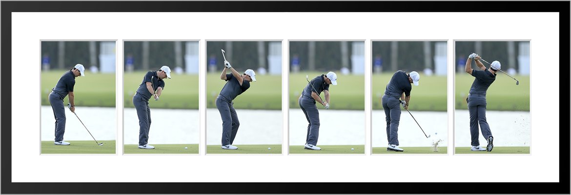 New Rory McIlroy 6 Stage Swing Sequence 2015 
