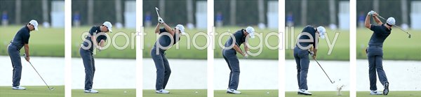 New Rory McIlroy 6 Stage Swing Sequence 2015