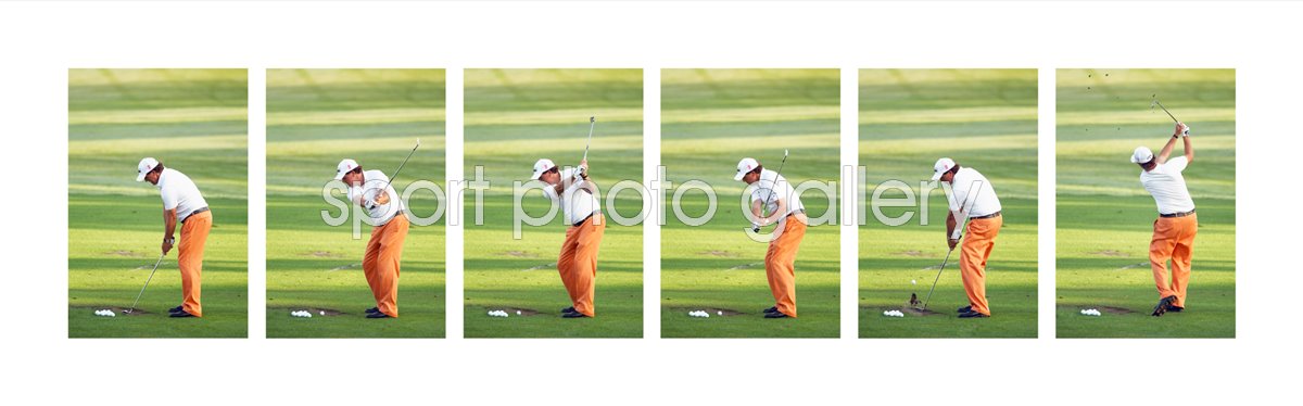 Phil Mickelson 6 Stage Swing Sequence