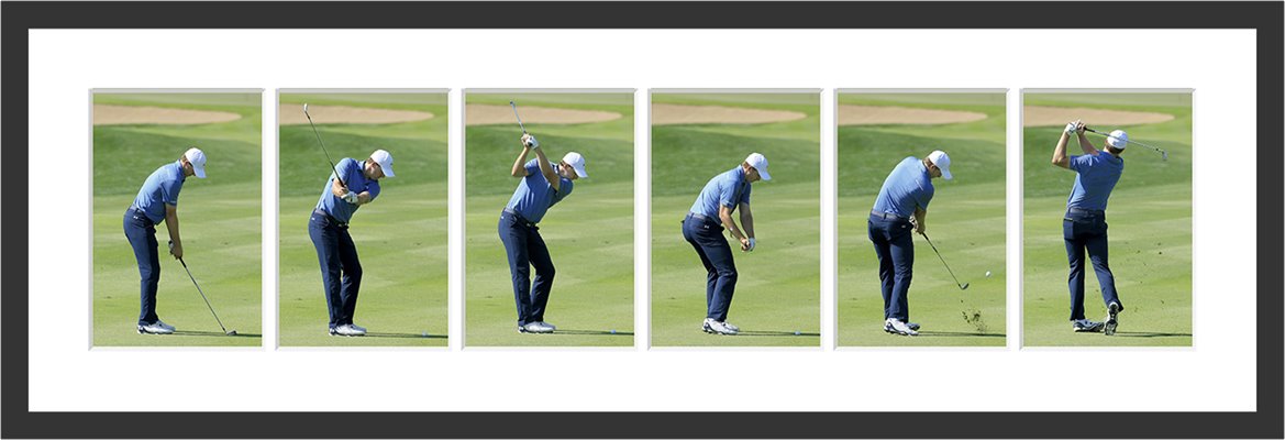 Jordan Spieth Six Stage Swing Sequence Standard View