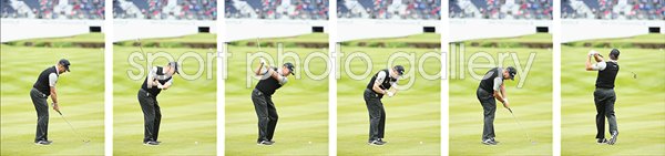Lee Westwood 6 Stage Swing Sequence 2016