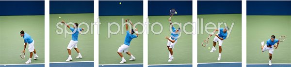 6 Stage Roger Federer Serve Sequence