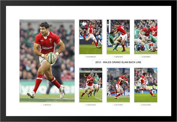 2012 WALES GRAND SLAM BACK LINE SPECIAL