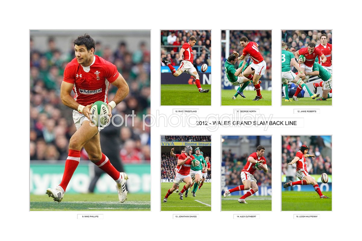 2012 WALES GRAND SLAM BACK LINE SPECIAL
