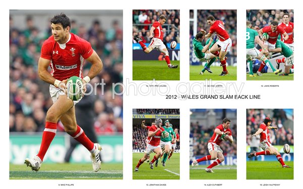2012 WALES GRAND SLAM BACK LINE SPECIAL