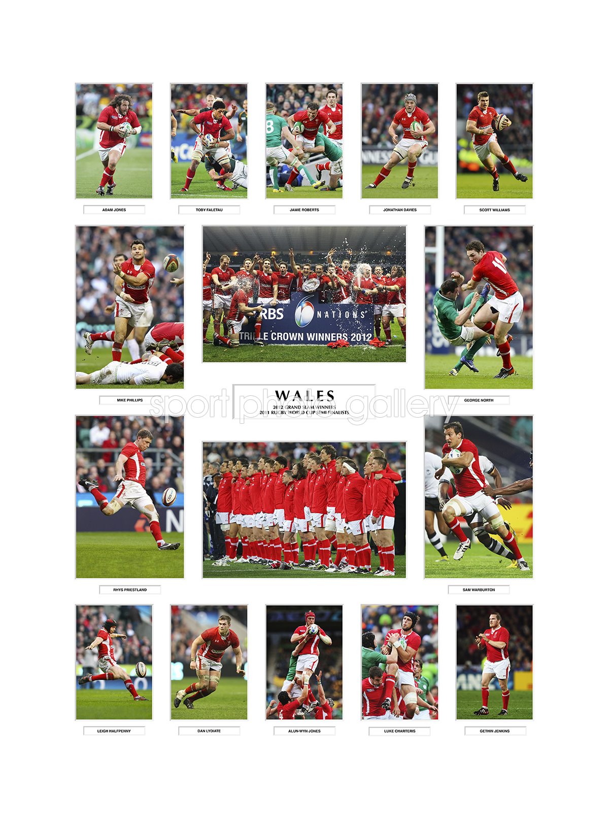 2012 Wales Grand Slam Team Special