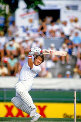 Ian Botham Ashes action Brisbane 1986