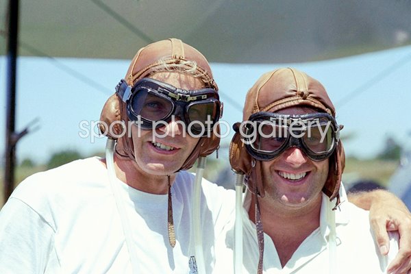 David Gower and John Morris