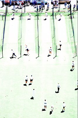 England Ashes Net Session Ashes 1998